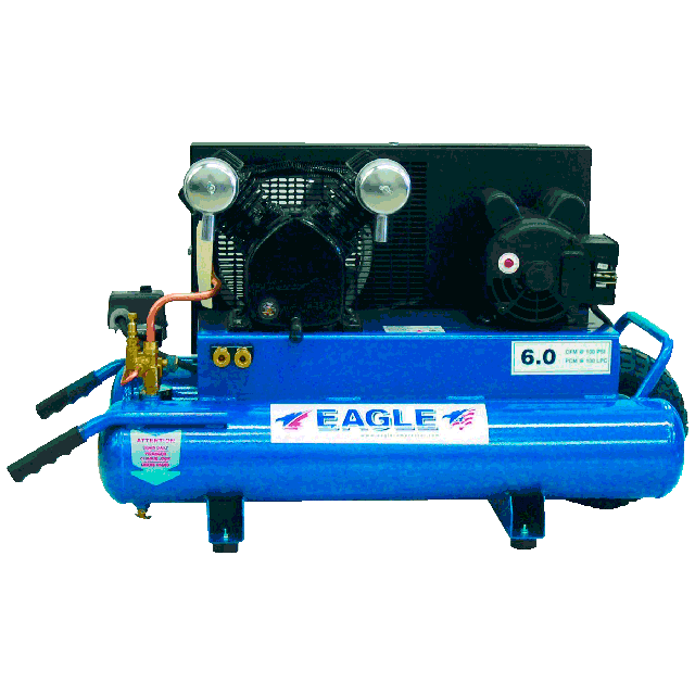 Portable air compressor 6 CFM