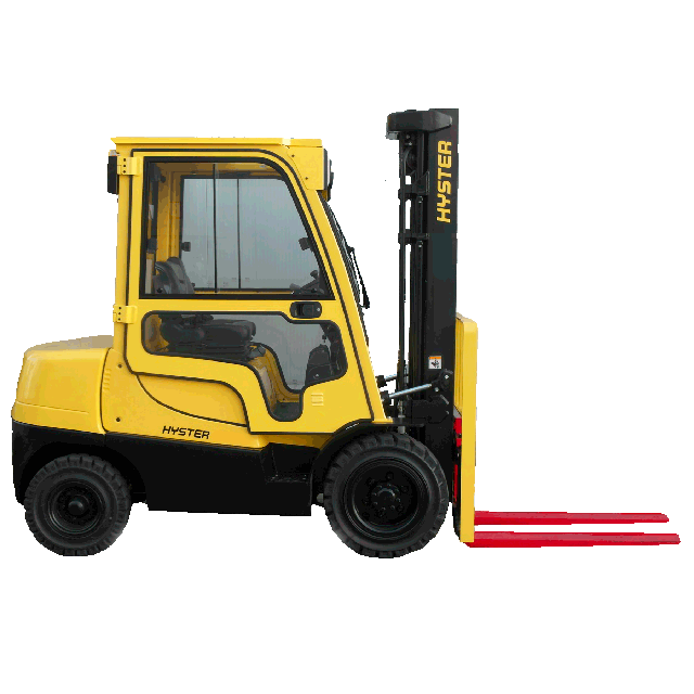 6000 lb Forklift truck 240in pneumatic propane