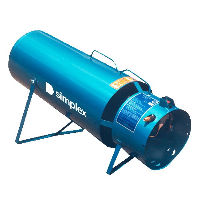 Heater 300000 BTU direct-fired propane