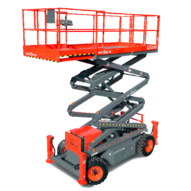 27ft Scissor Lift 4WD gas and propane