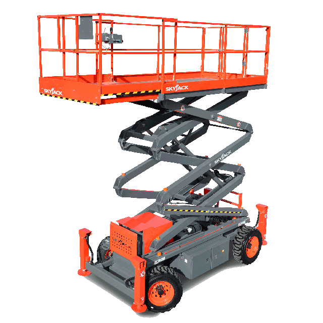 35ft Scissor Lift 4WD diesel