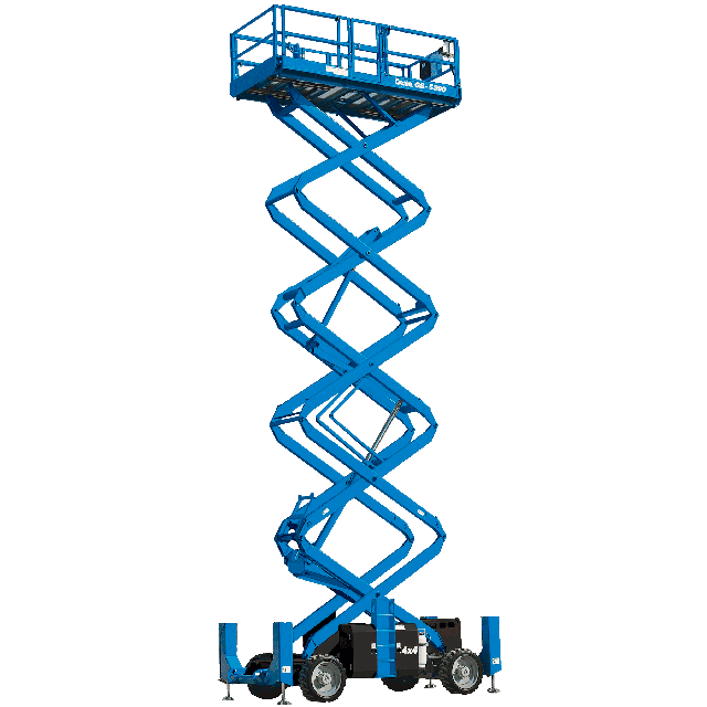 53ft Scissor Lift 4WD gas and propane