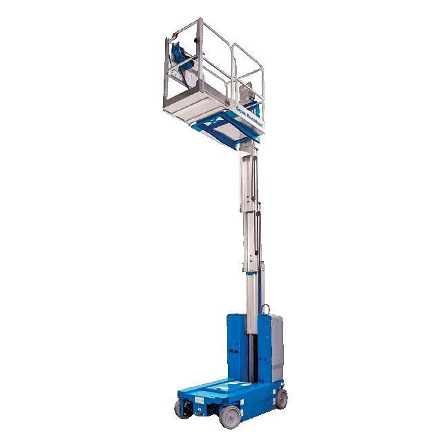 12ft Self propelled vertical mast lift electric