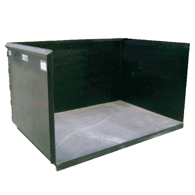 5000 lb 5cu yd Trash hopper for telehandler